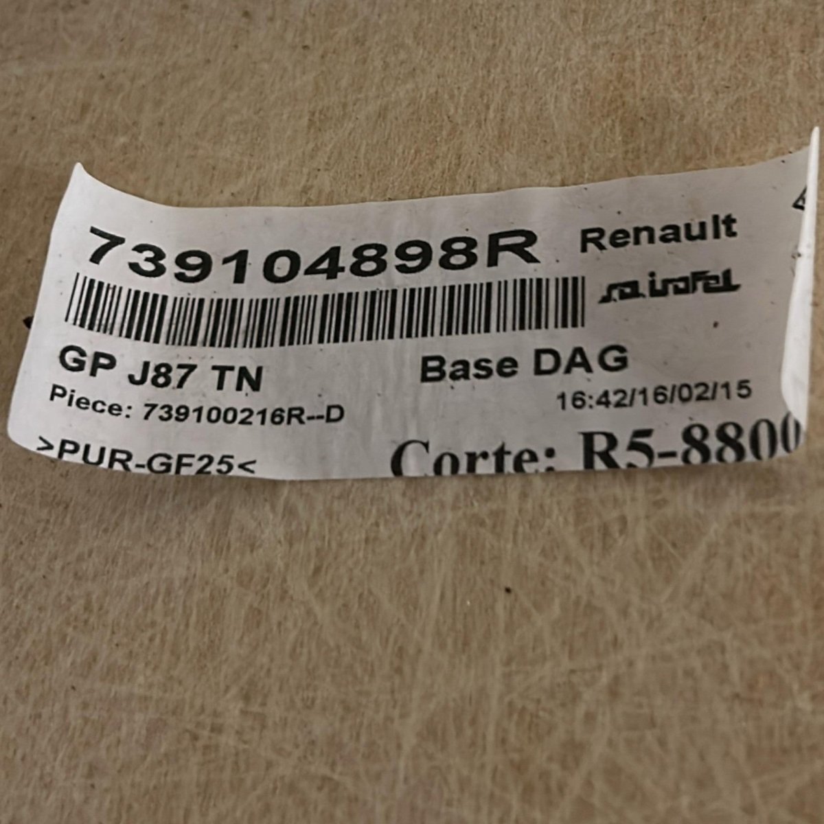 Sottotetto / Cielo Renault Captur I cod.739104898R (2013 > 2019) - F&P CRASH SRLS - Ricambi Usati