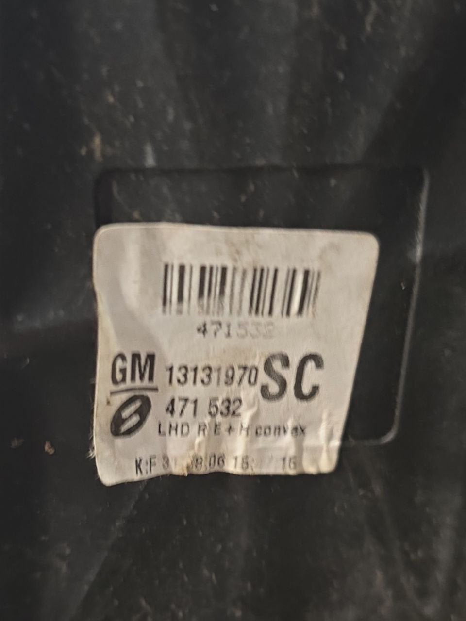 Specchietto Destro Elettrico 5 Pin Opel Zafira B (2005 - 2014) Cod : 13131970 - F&P CRASH SRLS - Ricambi Usati