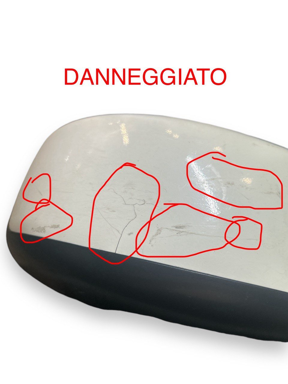 Specchietto esterno destro elettrico 3 pin. Mitsubishi Space Star (2012>)cod.026941 / specchio - F&P CRASH SRLS - Ricambi Usati
