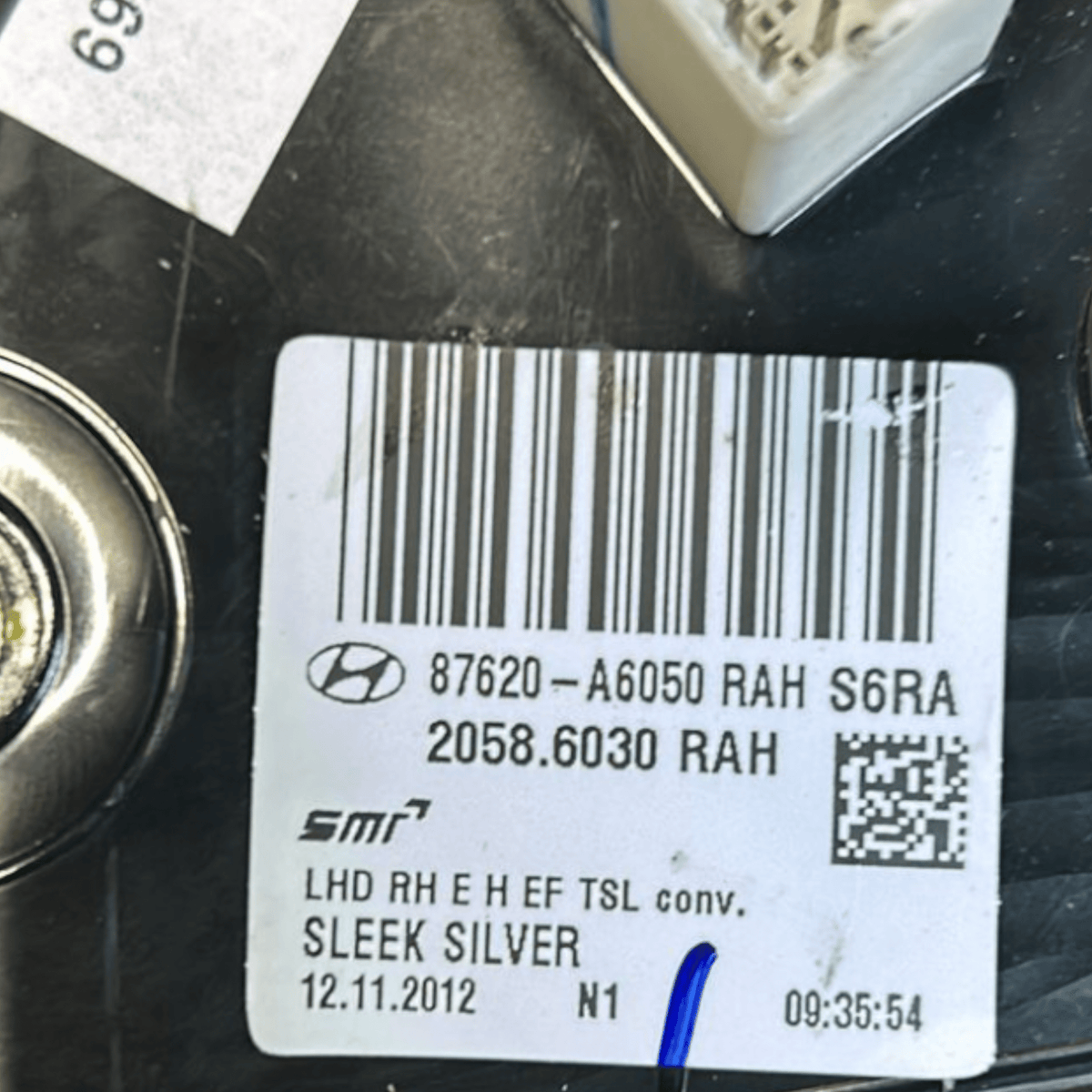 Specchietto Retrovisore Destro Destro 8 Pin Hyundai i30 (2011 > 2016) cod:20586030 - F&P CRASH SRLS - Ricambi Usati