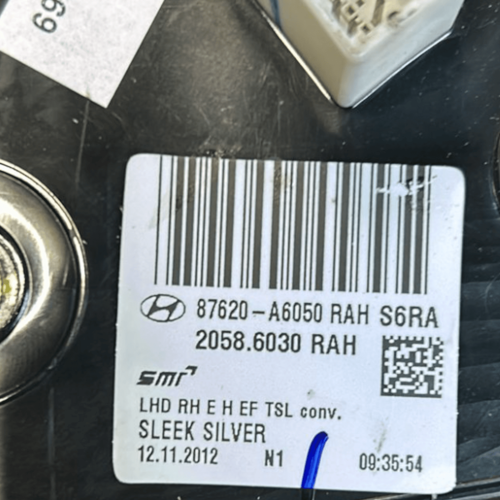 Specchietto Retrovisore Destro Destro 8 Pin Hyundai i30 (2011 > 2016) cod:20586030 - F&P CRASH SRLS - Ricambi Usati