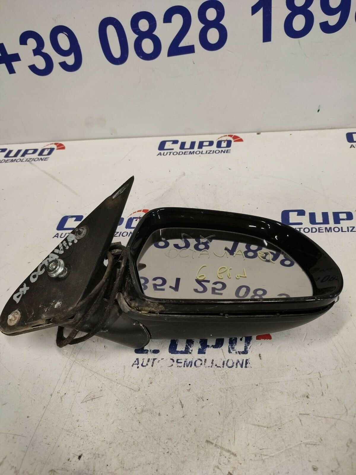 Specchietto Retrovisore Dx El T C/Fan C/P Skoda Octavia 2005 2009 - F&P CRASH SRLS - Ricambi Usati