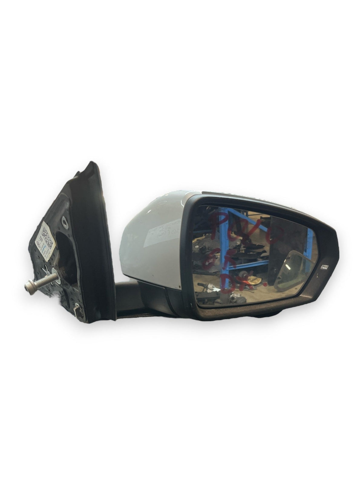 Right External Rearview Mirror Glass 12 Pin Volkswagen Polo (2020 - AW1) code: 2GS857502BH - F&P CRASH SRLS - Used Spare Parts