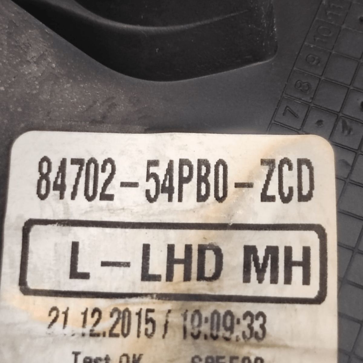 Specchietto / specchio sinistro suzuki vitara cod: 8470254pb0zcd (2015 - ) - F&P CRASH SRLS - Ricambi Usati
