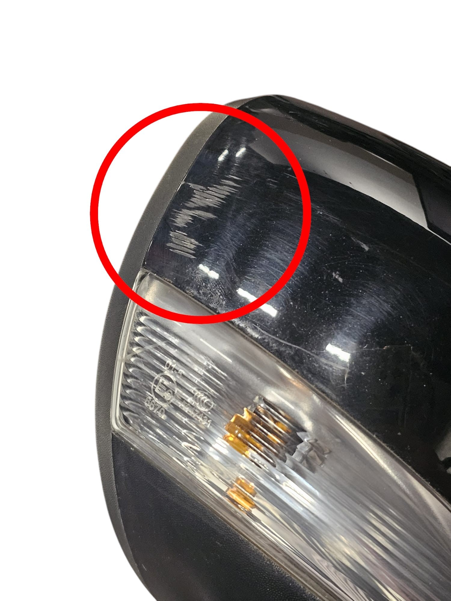 Specchio / Specchietto Anteriore Destro Renault Clio IV 9 Pin Cod:1285323007 (2012 - 2021) - F&P CRASH SRLS - Ricambi Usati