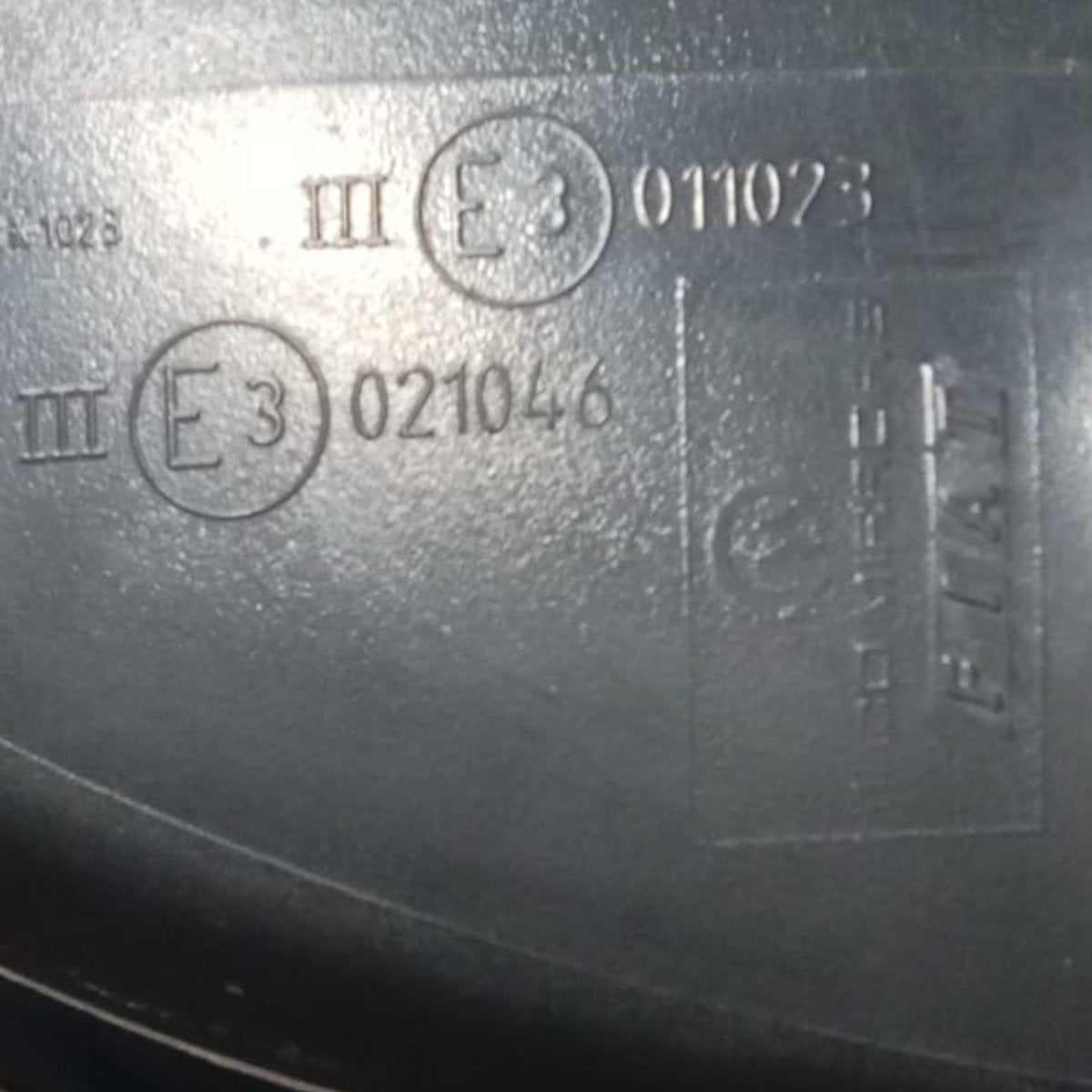 Left front mirror / small mirror fiat 500 code . e3021046 (2007 > 2025) - F&P CRASH SRL - Used Parts