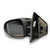 Specchio / Specchietto Anteriore Sinistro Manuale Renault Clio III cod:82008 - 02083 (2005 >2013) - F&P CRASH SRLS - Ricambi Usati