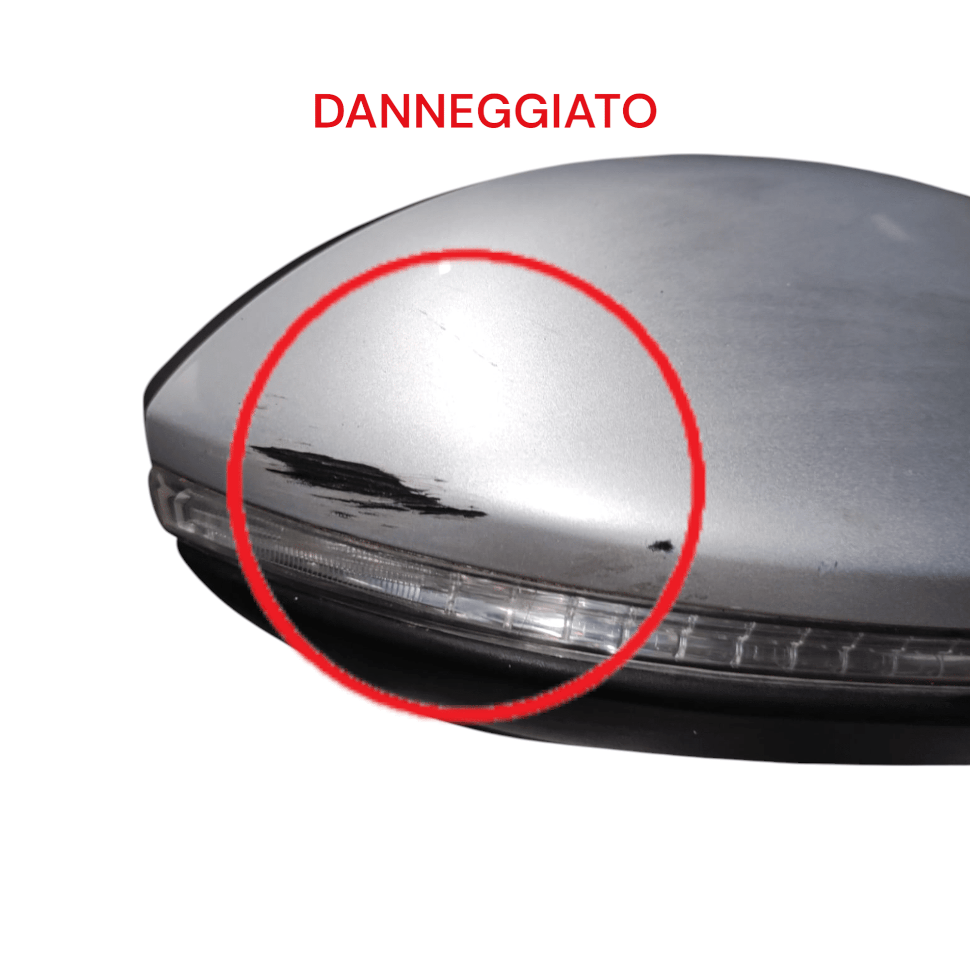Specchio / Specchietto Destro Volkswagen Golf VII (2012 - 2021) - F&P CRASH SRLS - Ricambi Usati