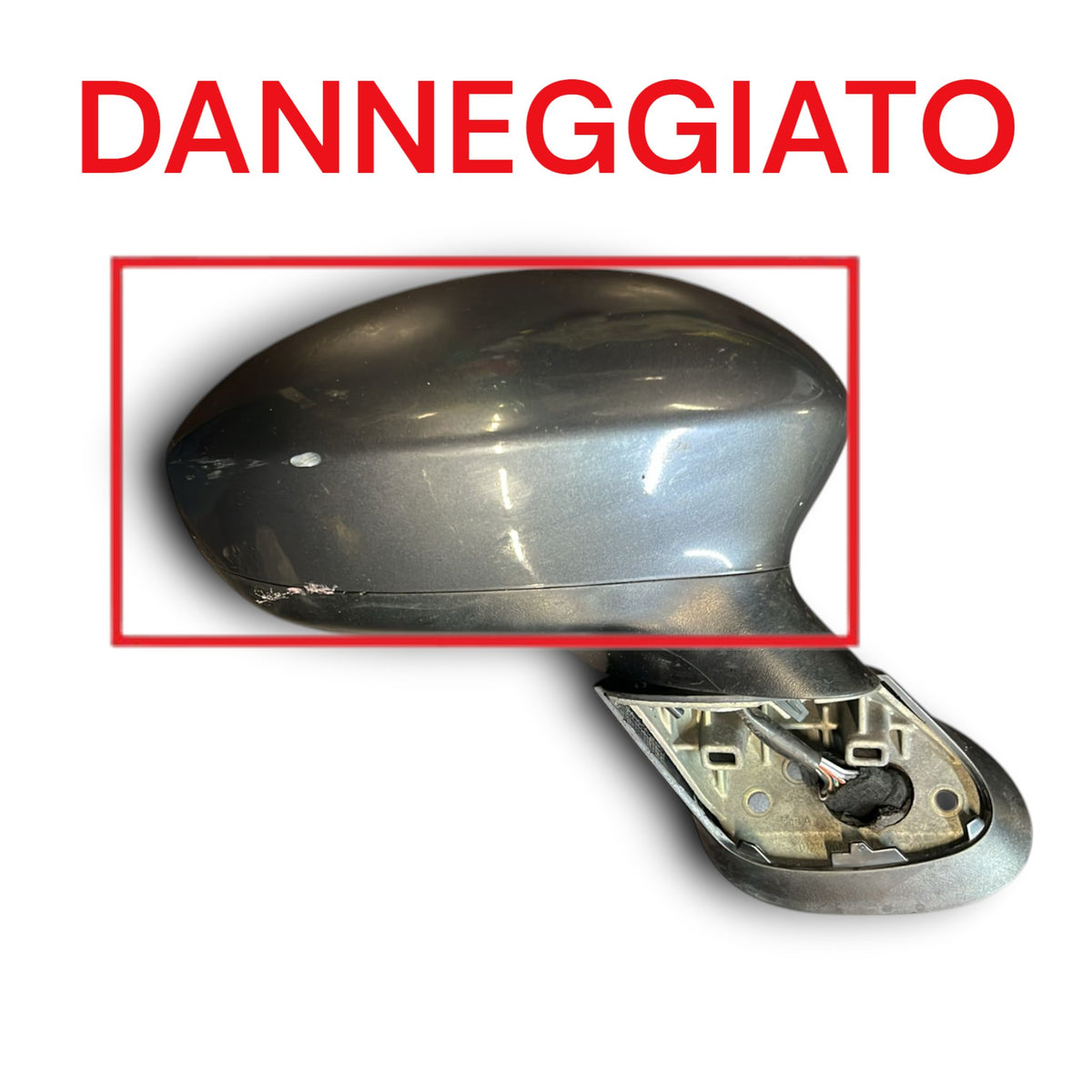 Specchio / Specchietto Elettrico Anteriore Destro Fiat Grande Punto cod: 01214708700 (2005 >2018) - F&P CRASH SRLS - Ricambi Usati