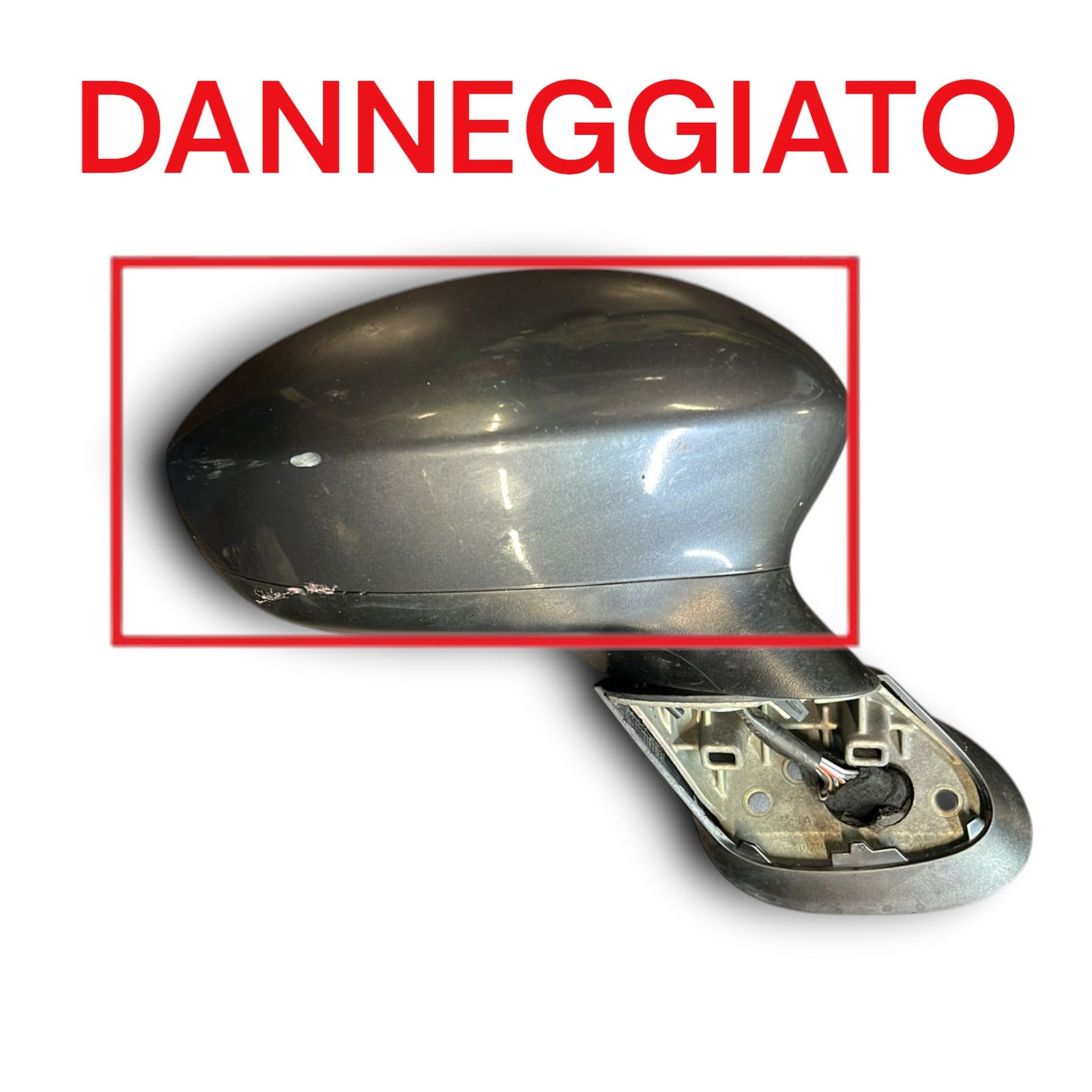 Specchio / Specchietto Elettrico Anteriore Destro Fiat Grande Punto cod: 01214708700 (2005 >2018) - F&P CRASH SRLS - Ricambi Usati