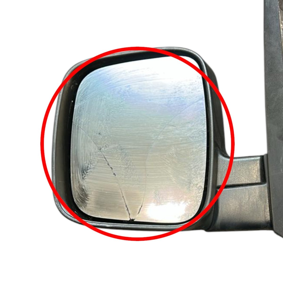 Left front electric mirror / small mirror Fiat Fiorino code 735714776 (2007 > ) - F&P CRASH SRL - Used Parts