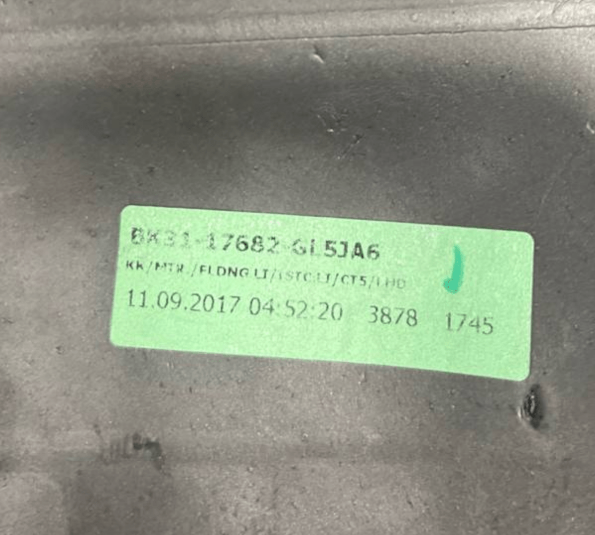 Specchio / Specchietto Elettrico retrovisore destro (dx) 8 Pin Ford Transit (2014 al 2020) cod: BK31 - 17682 - GL5JA6 - F&P CRASH SRLS - Ricambi Usati