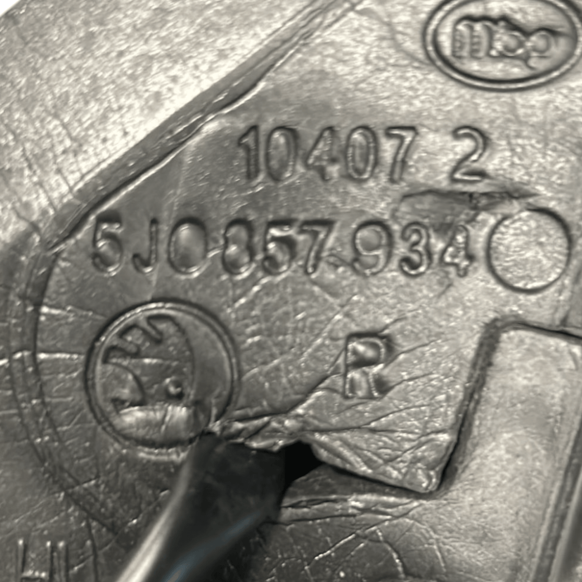 Specchio / Specchietto Elettrico Retrovisore Esterno Destro 5 Pin Skoda Fabia II (2007 > 2014) cod:5J0857934 - F&P CRASH SRLS - Ricambi Usati