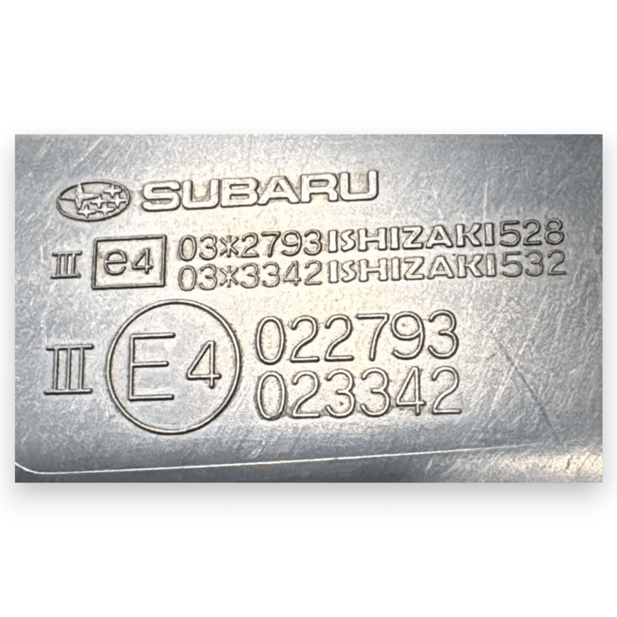 Specchio / specchietto esterno retrovisore destro (dx) Subaru Forester III cod.E4022793 (2008 - 2011) - F&P CRASH SRL - Ricambi Usati