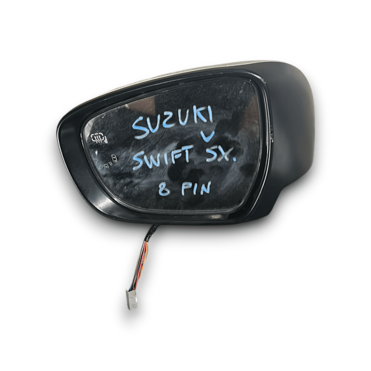 Specchio / Specchietto esterno Retrovisore sinistro (sx) 8 Pin Suzuki Swift V (2010 al 2017) cod: 79SEL000 - F&P CRASH SRL - Ricambi Usati