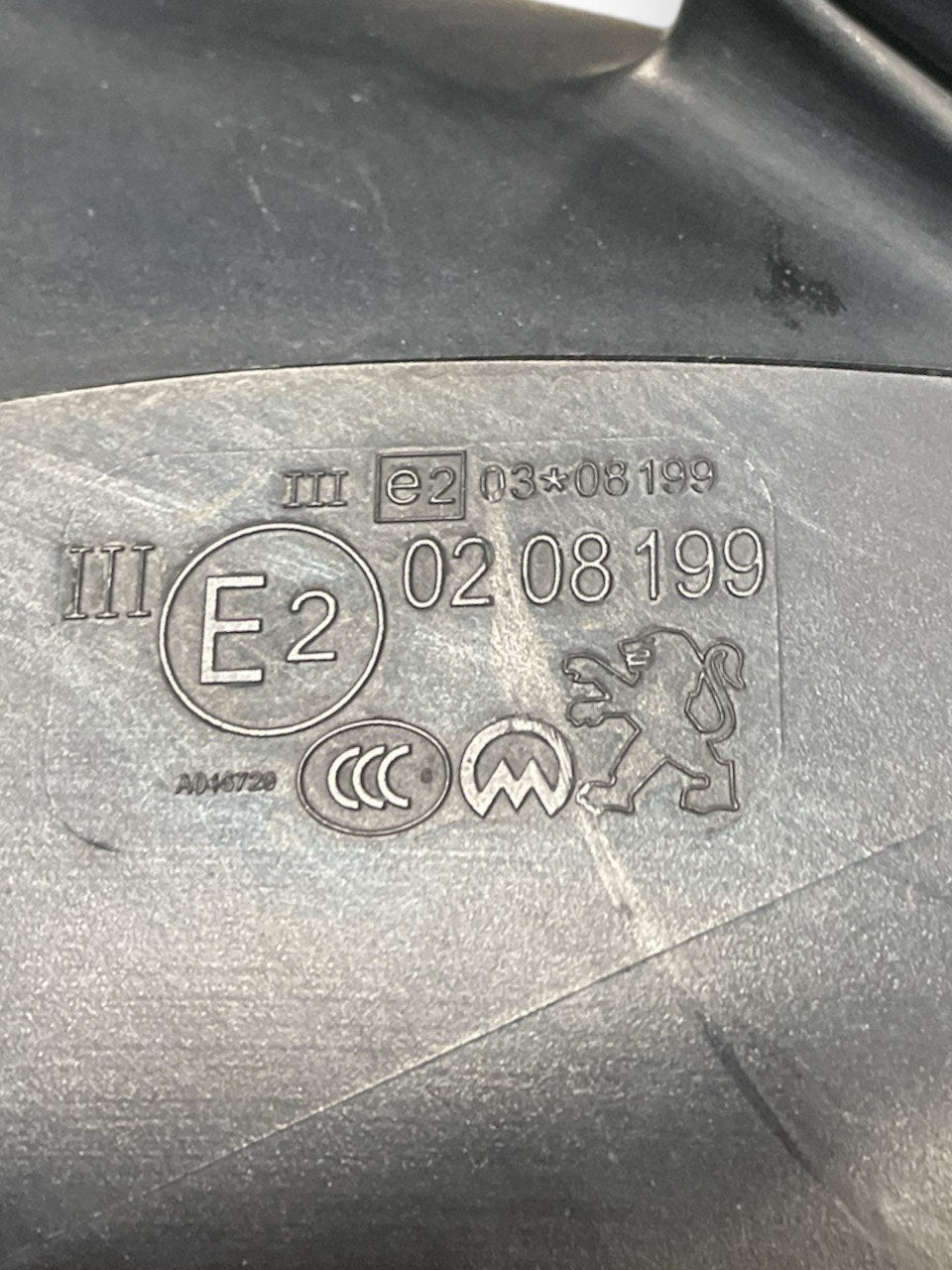 Specchio / Specchietto esterno sinistro 8pin. Peugeot 5008 cod:0208199 (2009 - 2016) - F&P CRASH SRLS - Ricambi Usati