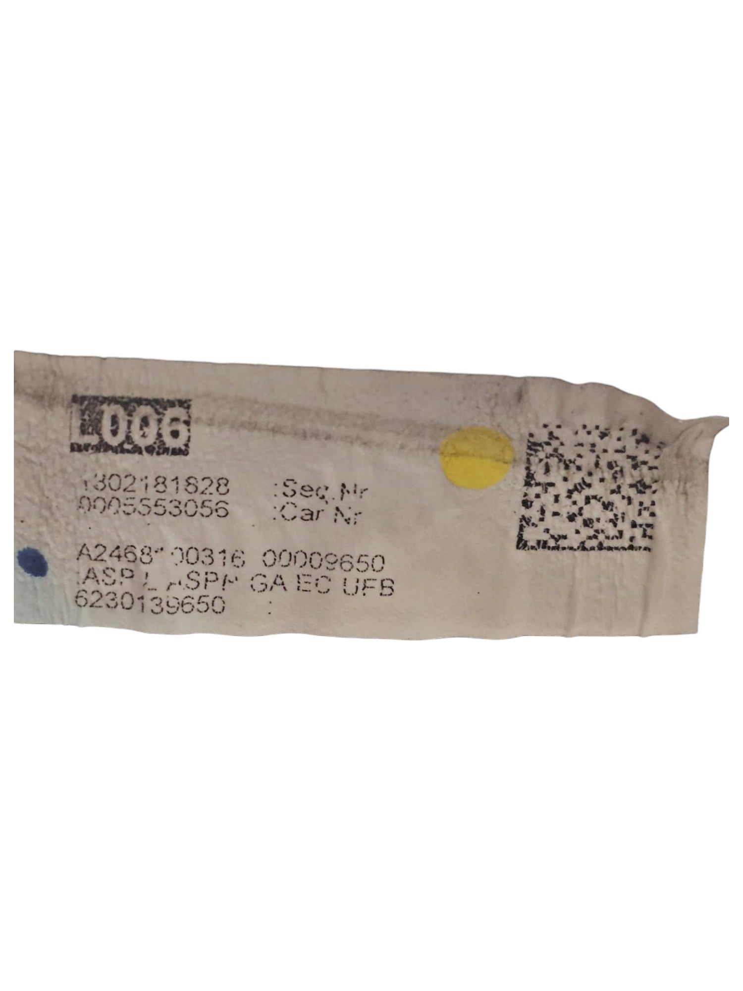 Specchio / Specchietto Esterno Sinistro Elettrico 13 Pin Cod:A2468100316 Mercedes Classe B W246 (2011 - 2018) - F&P CRASH SRLS - Ricambi Usati