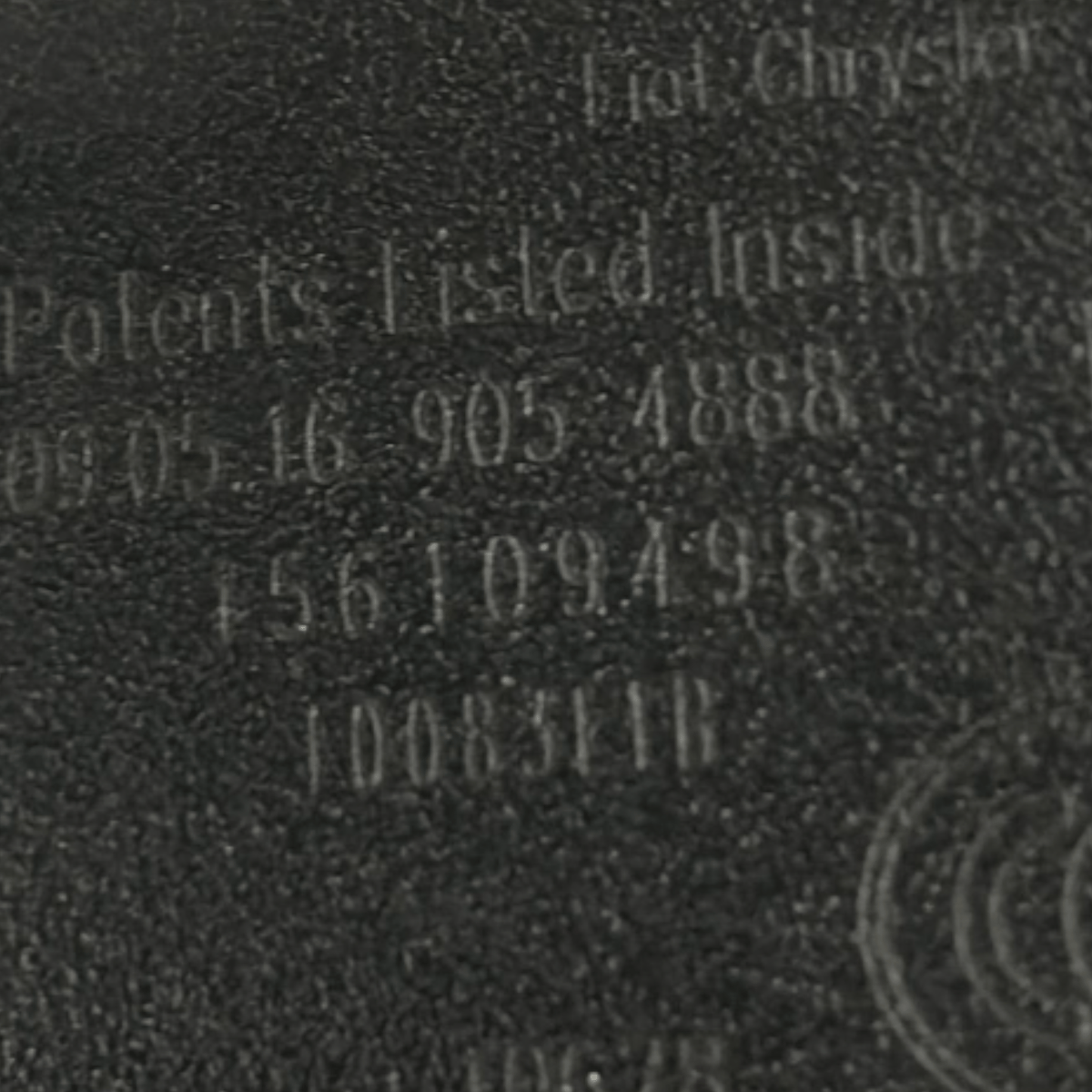 Specchio / Specchietto Interno Centrale Alfa Romeo Giulia cod.156109498 (2016 > ) - F&P CRASH SRLS - Ricambi Usati