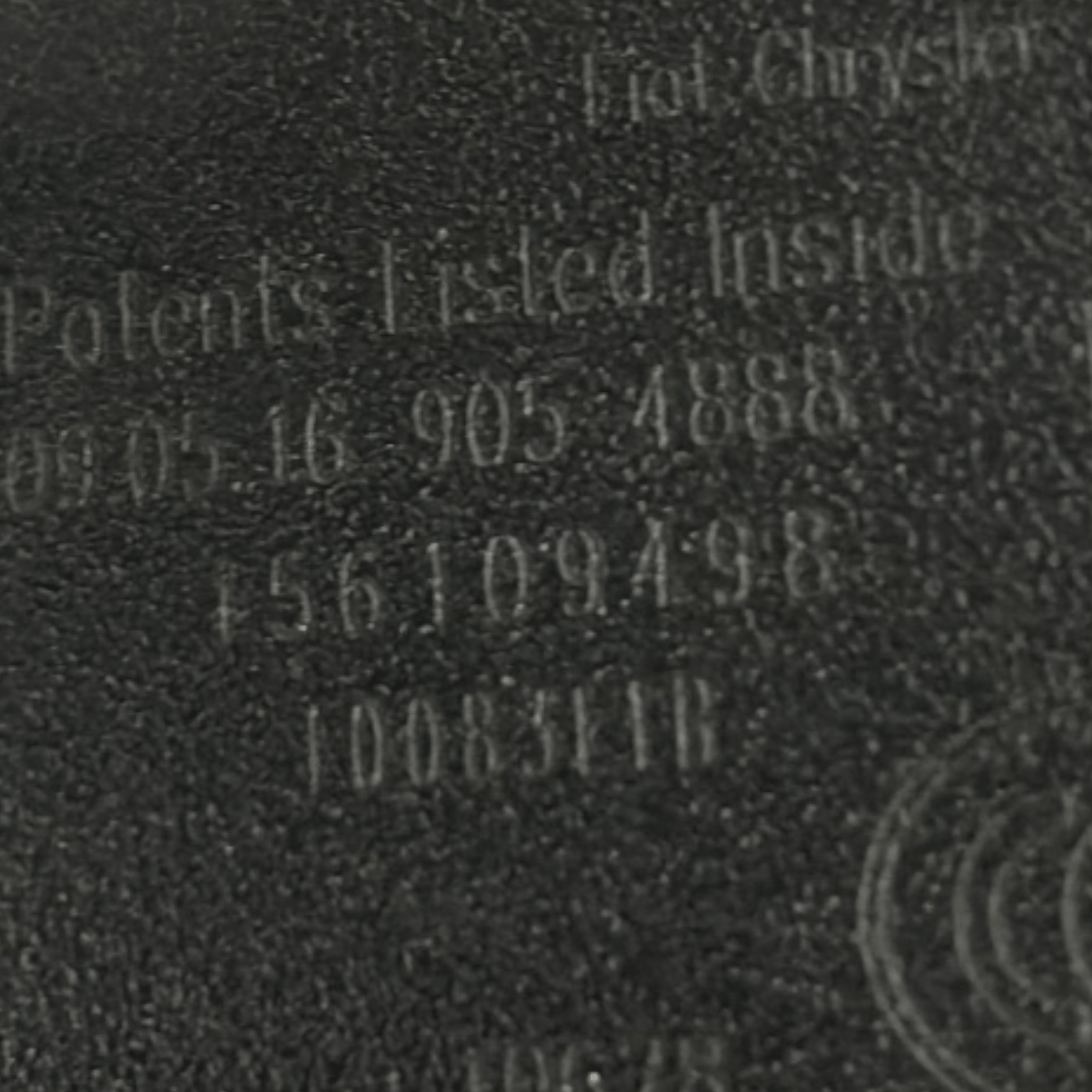 Specchio / Specchietto Interno Centrale Alfa Romeo Giulia cod.156109498 (2016 > ) - F&P CRASH SRLS - Ricambi Usati