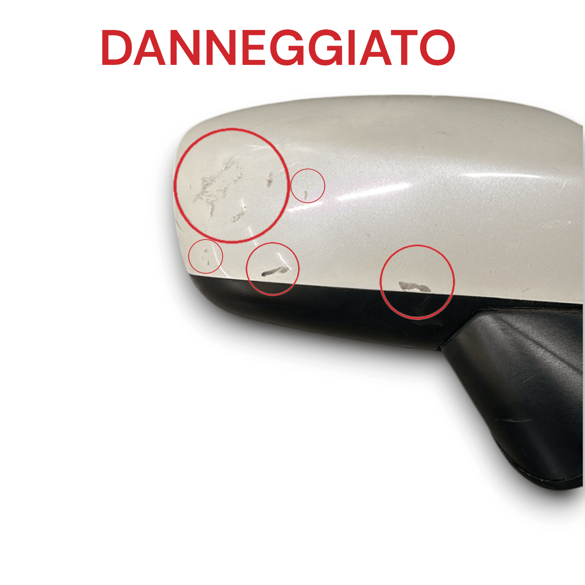 Specchio / Specchietto Retrovisore Destro 5 Pin Suzuki Ignis cod:044884 (2016 >) - F&P CRASH SRLS - Ricambi Usati