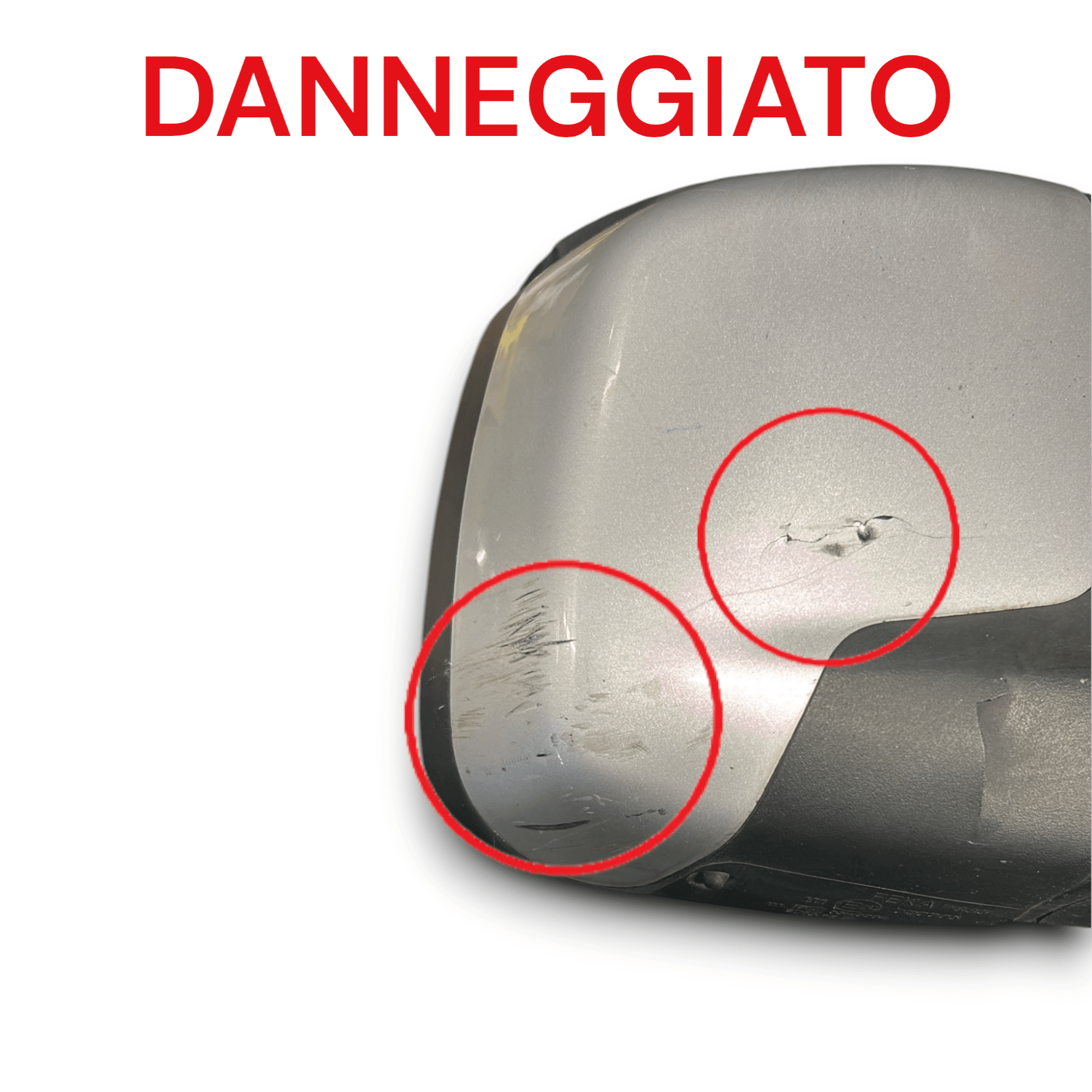 Specchio / Specchietto Retrovisore Destro 7 Pin Fiat Qubo cod:1309570070 (2008 > 2019) - F&P CRASH SRLS - Ricambi Usati