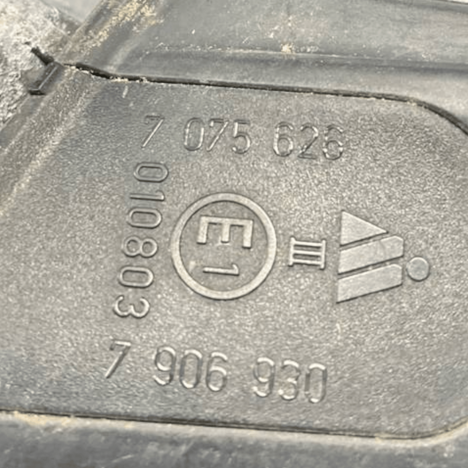 Specchio / Specchietto retrovisore destro (dx) 5 Pin Bmw Serie 3 E90 (2005 al 2013) cod: 7075626 - F&P CRASH SRLS - Ricambi Usati