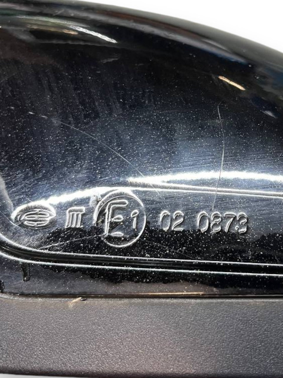 Specchio / Specchietto Retrovisore Elettrico 5 Pin / Fili esterno sinistro (sx) Nero Opel Corsa E (2015>) cod: E1020873 - F&P CRASH SRLS - Ricambi Usati