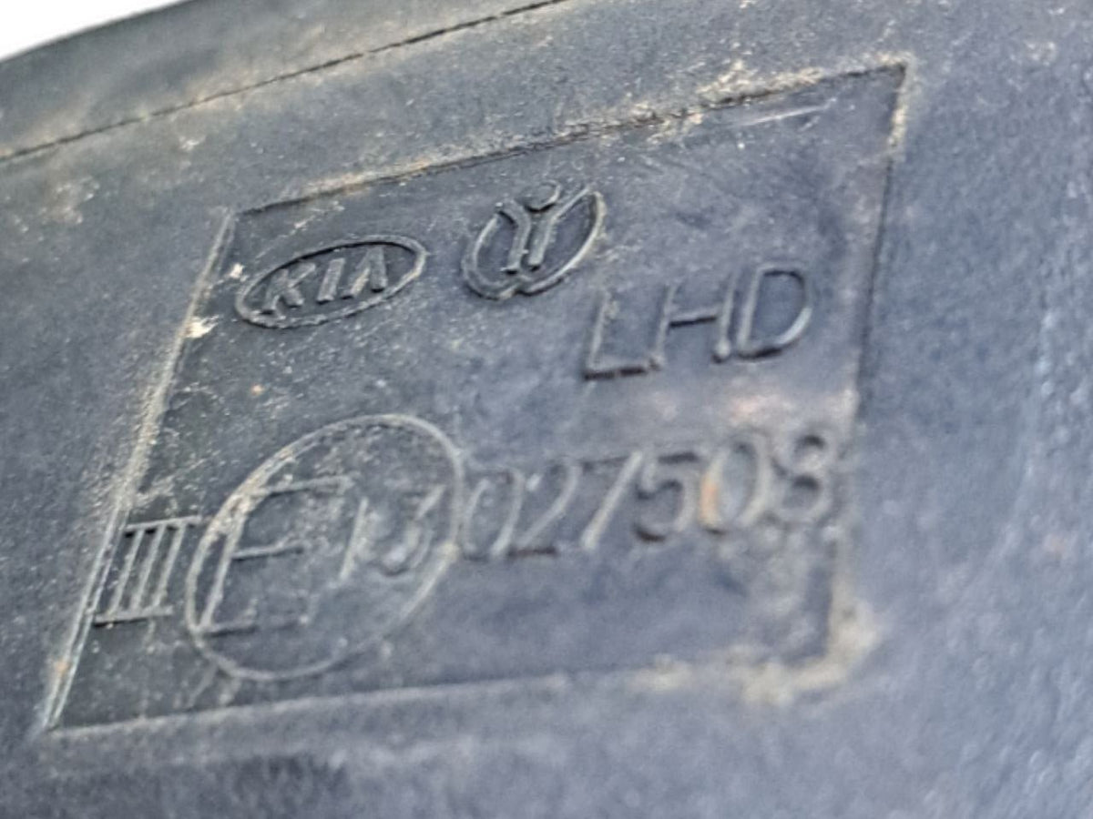 Specchio / specchietto retrovisore esterno destro dx Nero elettrico 3 pin Kia Rio ( III - UB - 2013 ) COD:027508 - F&P CRASH SRLS - Ricambi Usati