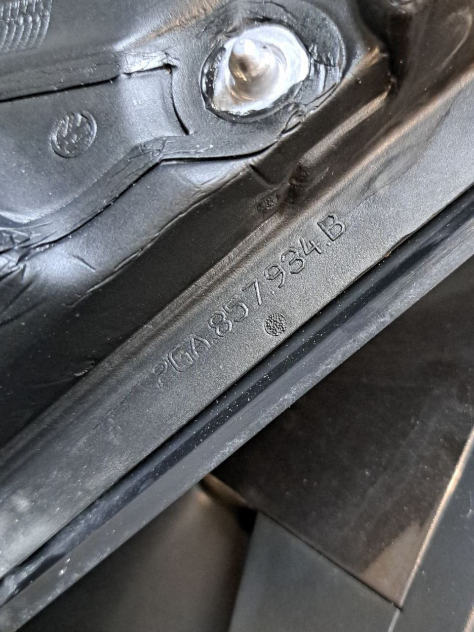 Specchio / Specchietto Retrovisore esterno destro (dx) Volkswagen T - ROC (2018) 9 PIN COD:2GA857934B - F&P CRASH SRLS - Ricambi Usati