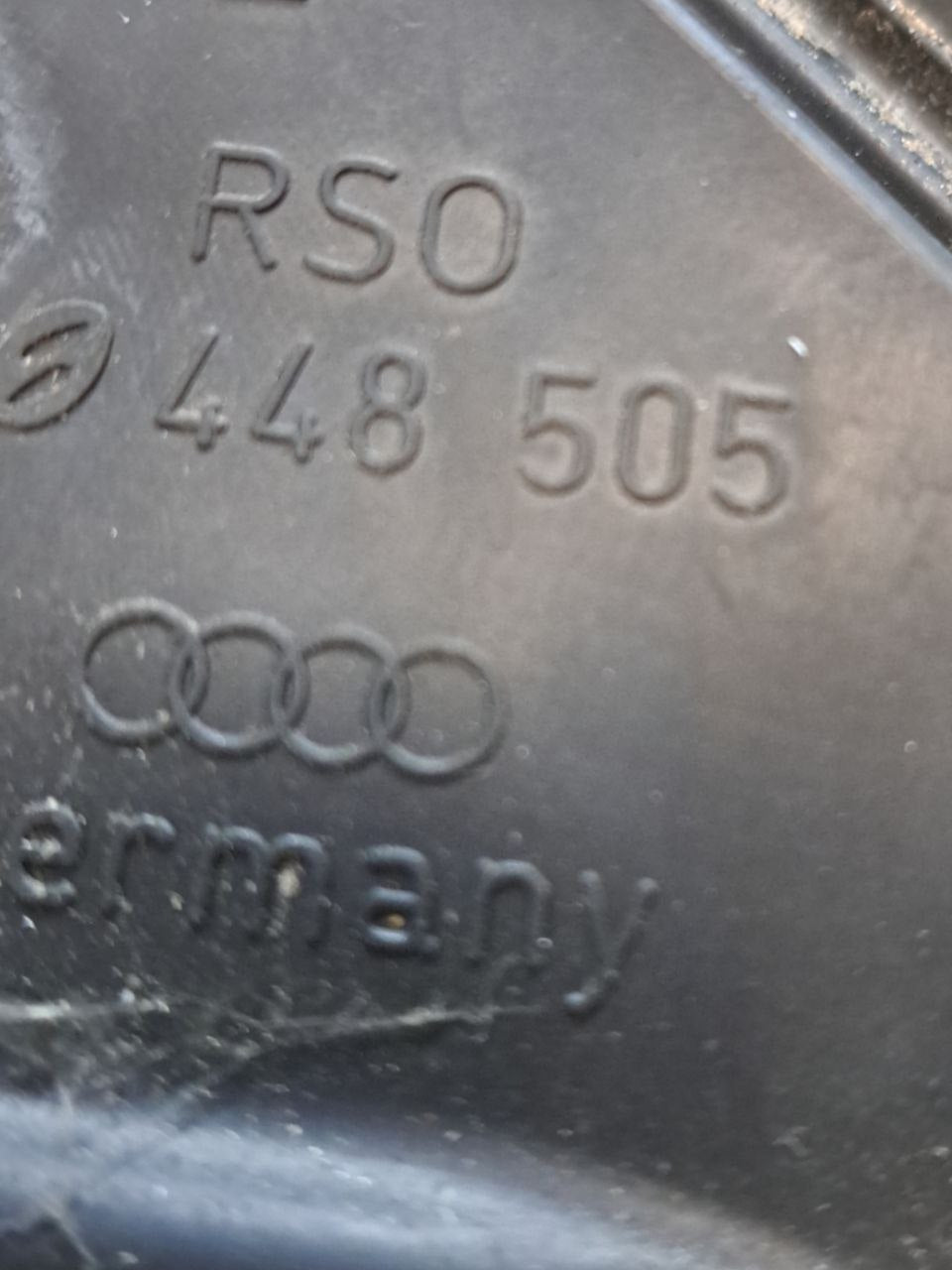 Specchio / Specchietto Retrovisore esterno sinistro (sx) nero elettrico Audi A6 (2010) COD:448505 - F&P CRASH SRLS - Ricambi Usati