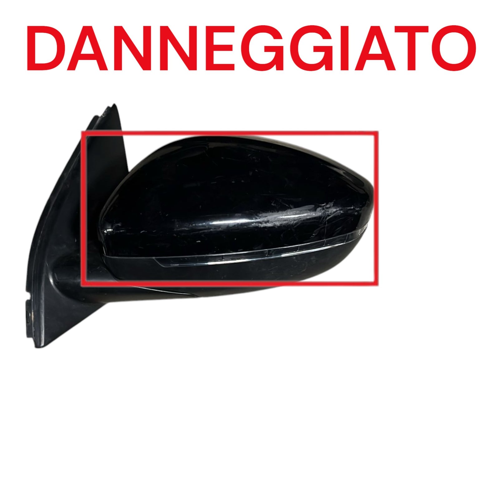 Specchio / Specchietto Retrovisore Sinistro Elettrico 7 Pin Peugeot 308 cod:98088641XT (2014 ) - F&P CRASH SRLS - Ricambi Usati