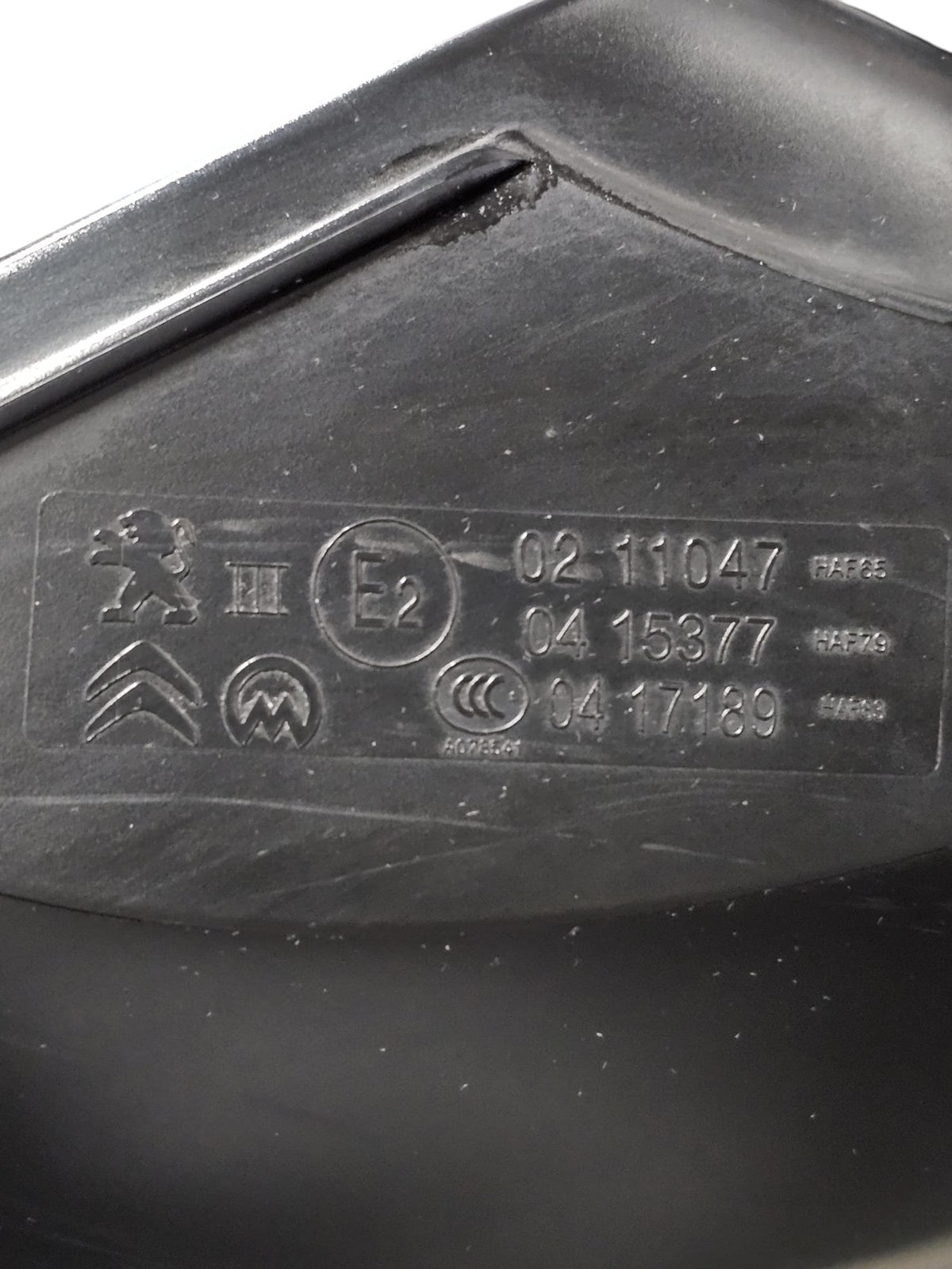 Specchio / Specchietto Sinistro Elettrico 9 Pin Citroen C3 (2016 - 2023) Cod:0211047 - F&P CRASH SRLS - Ricambi Usati