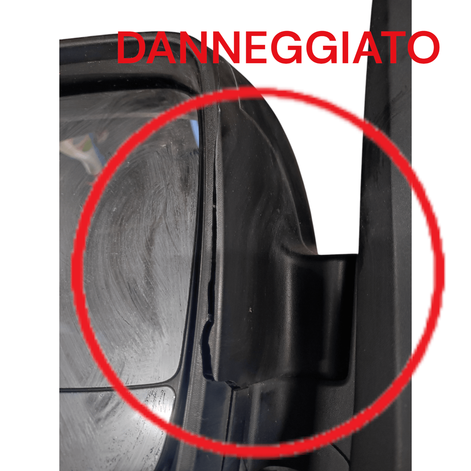 Left Mirror / Small Mirror Fiat Talento COD: 232636225 (2016 - 2020) - F&P CRASH SRLS - Used Parts