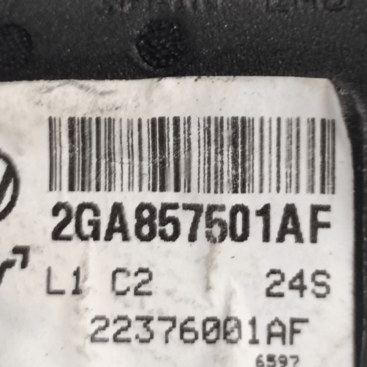 Left Mirror / Small Mirror Volkswagen T - Roc CODE: 2GA857501AF (2017>) - F&P CRASH SRLS - Used Parts