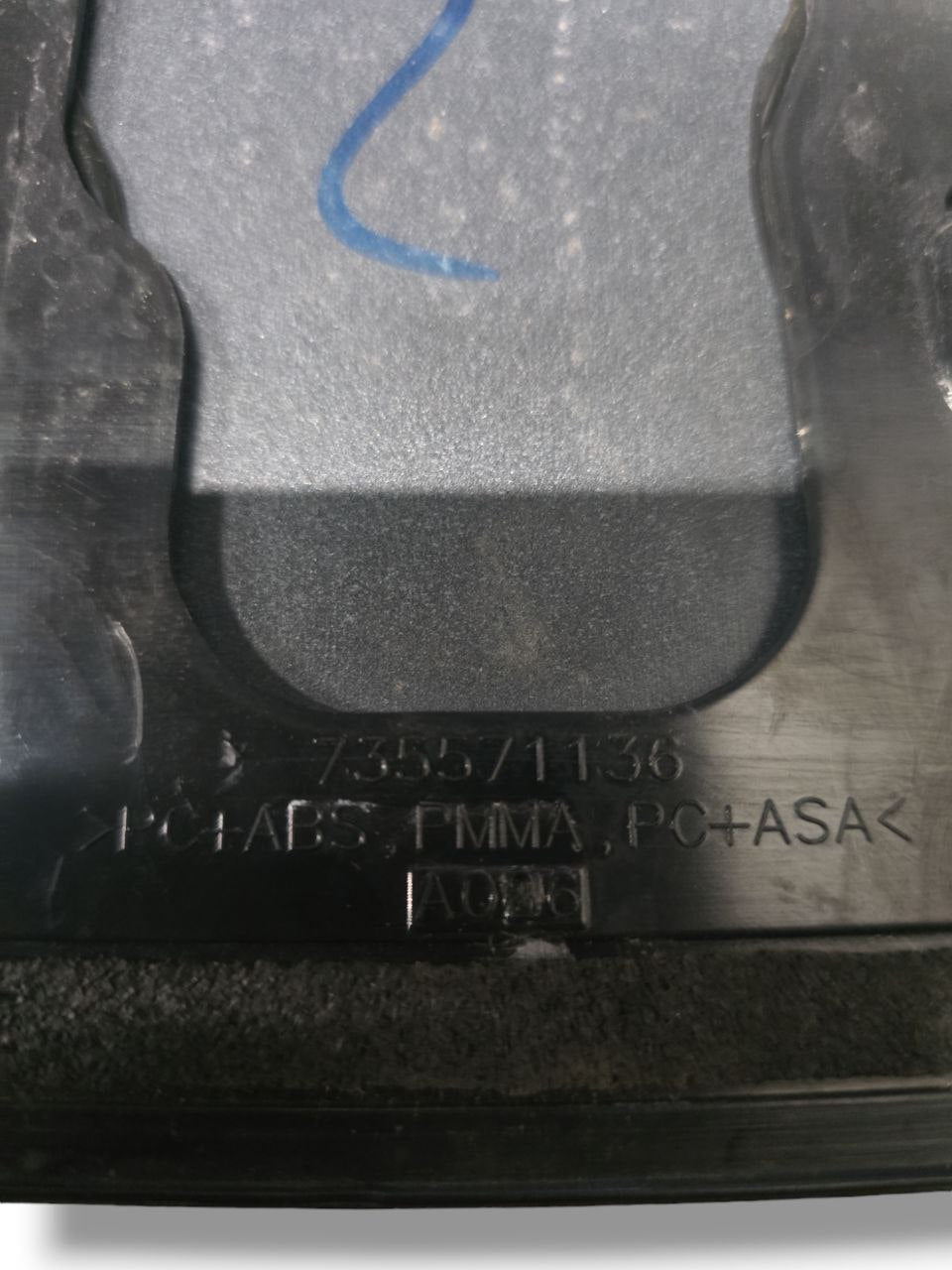 Spoiler Portellone Bagagliaio Fiat 500 X (2014>) Cod : 735571136 Grigio - F&P CRASH SRLS - Ricambi Usati