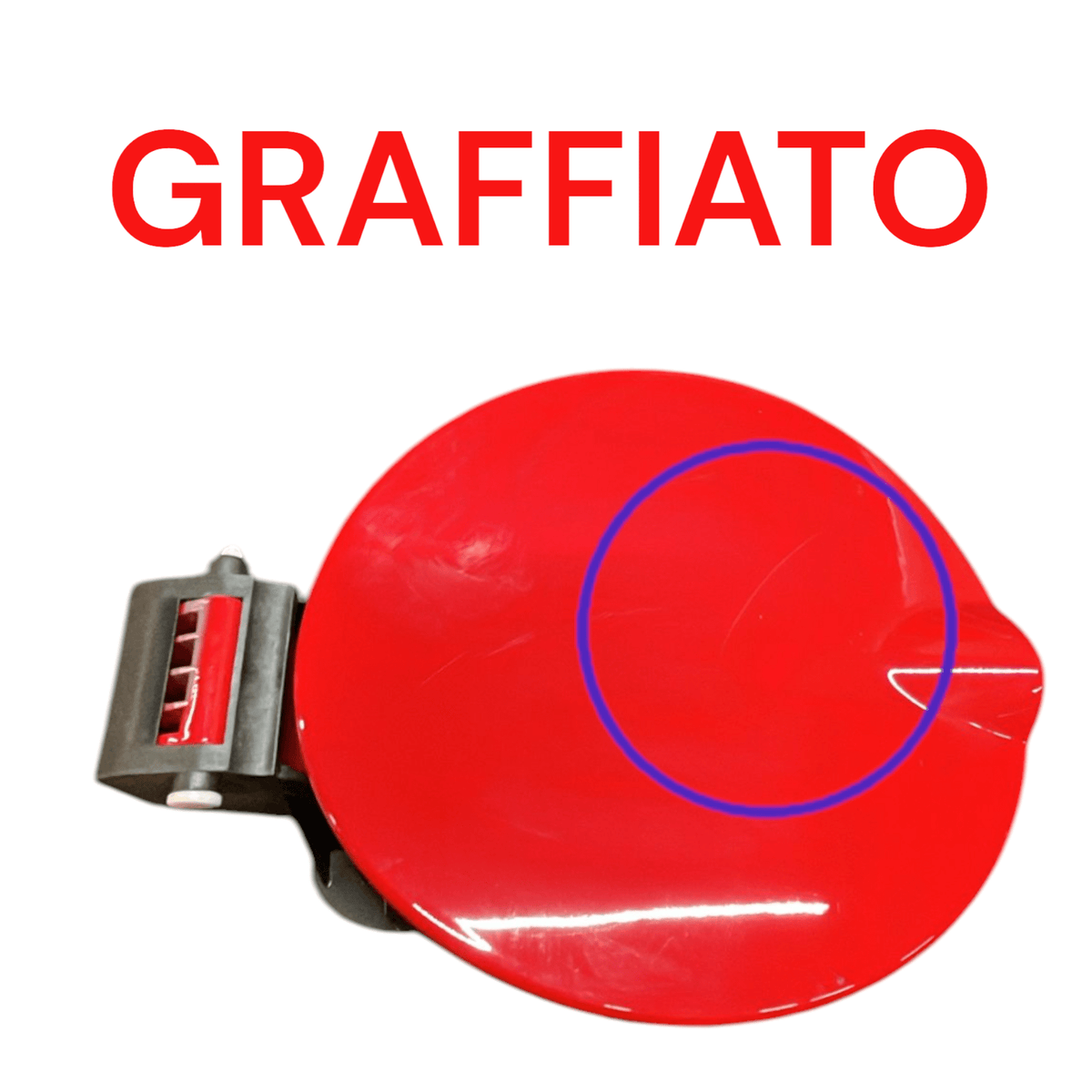 Sportello / Tappo Carburante Fiat 500 Abarth cod:FS0245S1 (2008 >) - F&P CRASH SRLS - Ricambi Usati