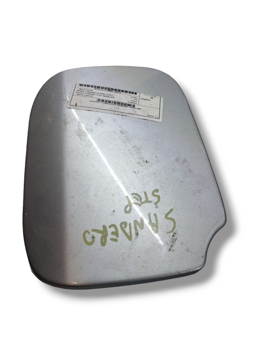 sportello / tappo serbatoio Dacia Sandero (2012) COD:788304589R - F&amp;P CRASH SRLS - Ricambi Usati