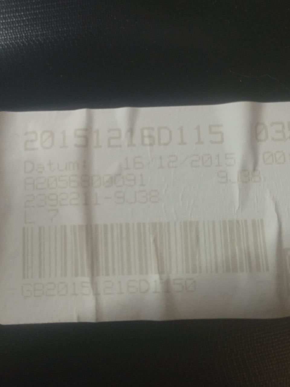 Sportello / Vano portaoggetti Mercedes Classe C W205 (2017) cod: A2056800091 - F&P CRASH SRLS - Ricambi Usati