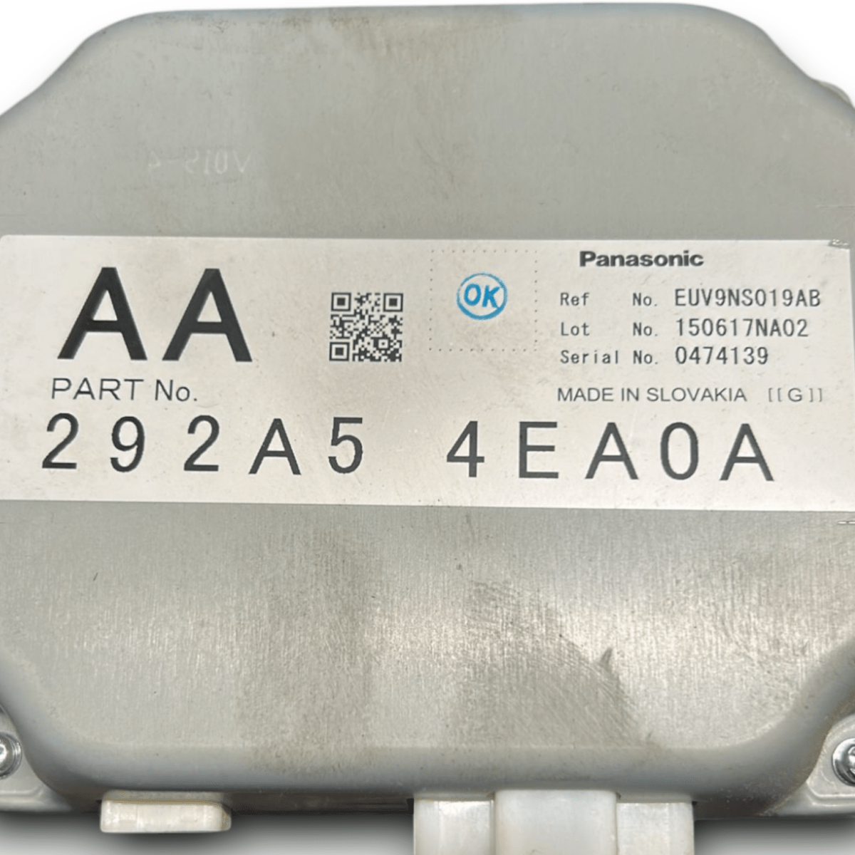 Nissan Qashqai j10 2.0 diesel voltage stabilizer cod:292a54ea0a (2006 > 2014) - F&P CRASH SRLS - Used Parts