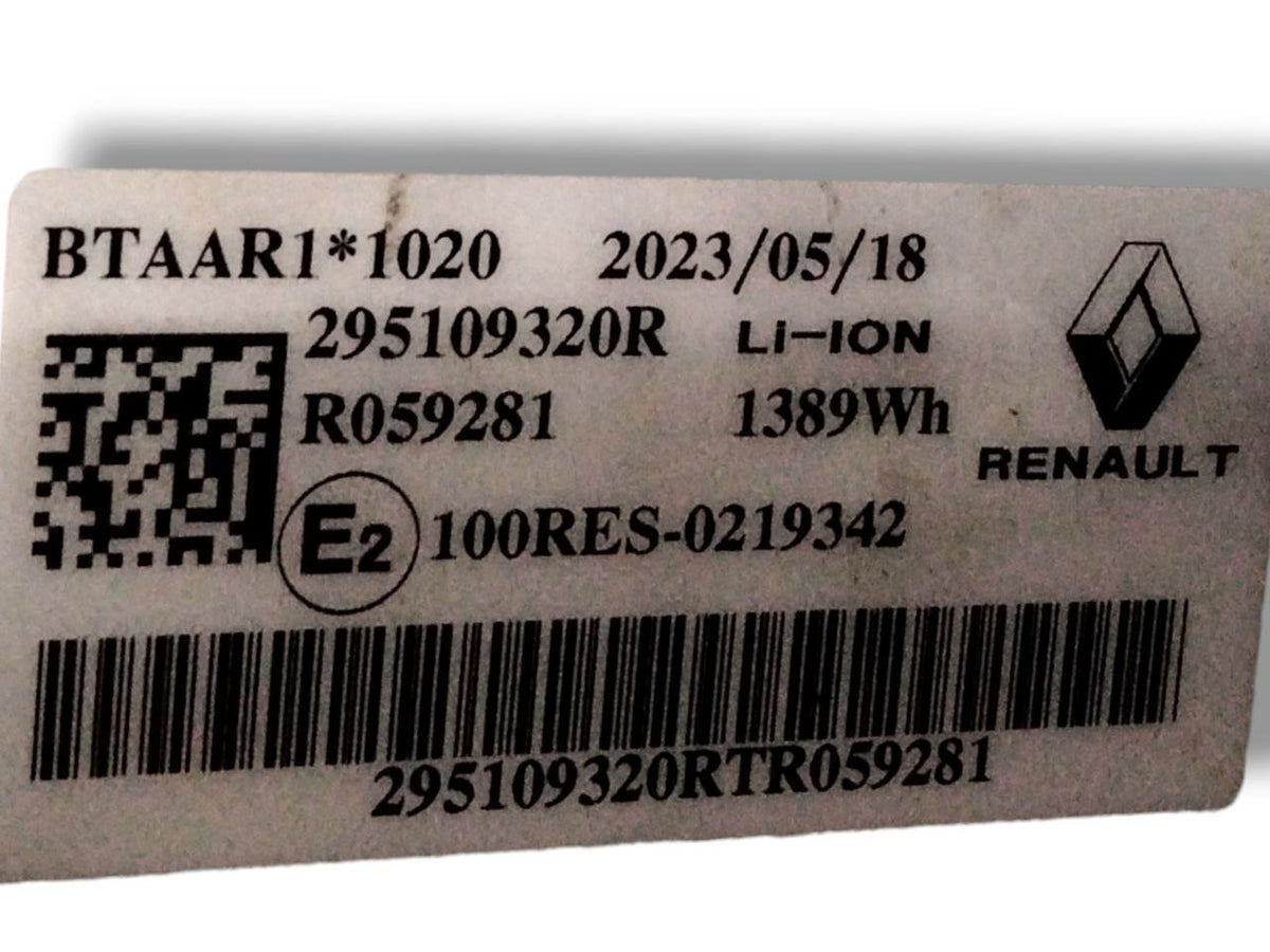 Hybrid Battery Pack Group Renault Clio V 1.6 petrol (2019>) code.295109320R - F&P CRASH SRLS - Used Parts