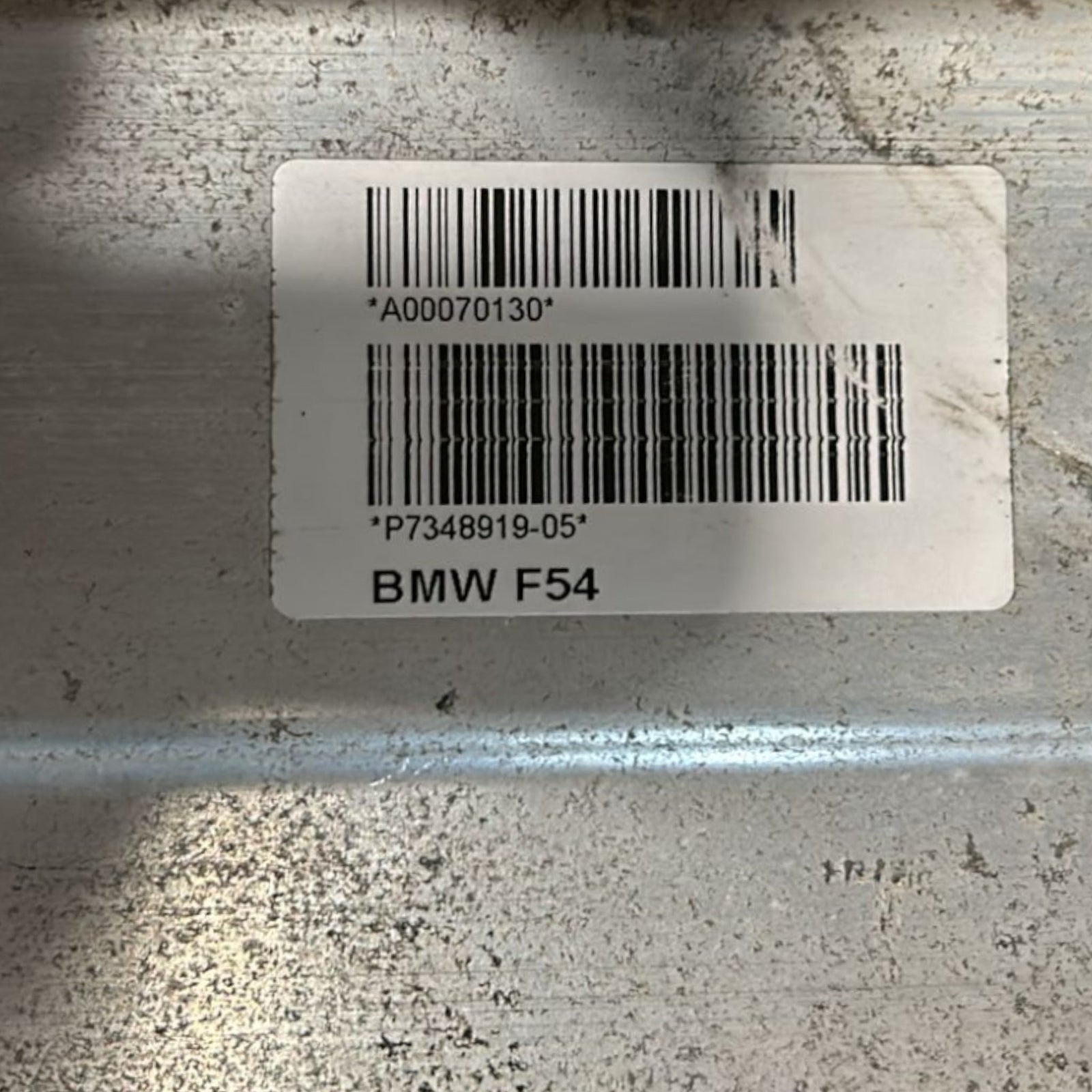 Bracket / Rear Bumper Support Mini Clubman F54 (2015 > 2024) code:7348919 - F&P CRASH SRLS - Used Parts