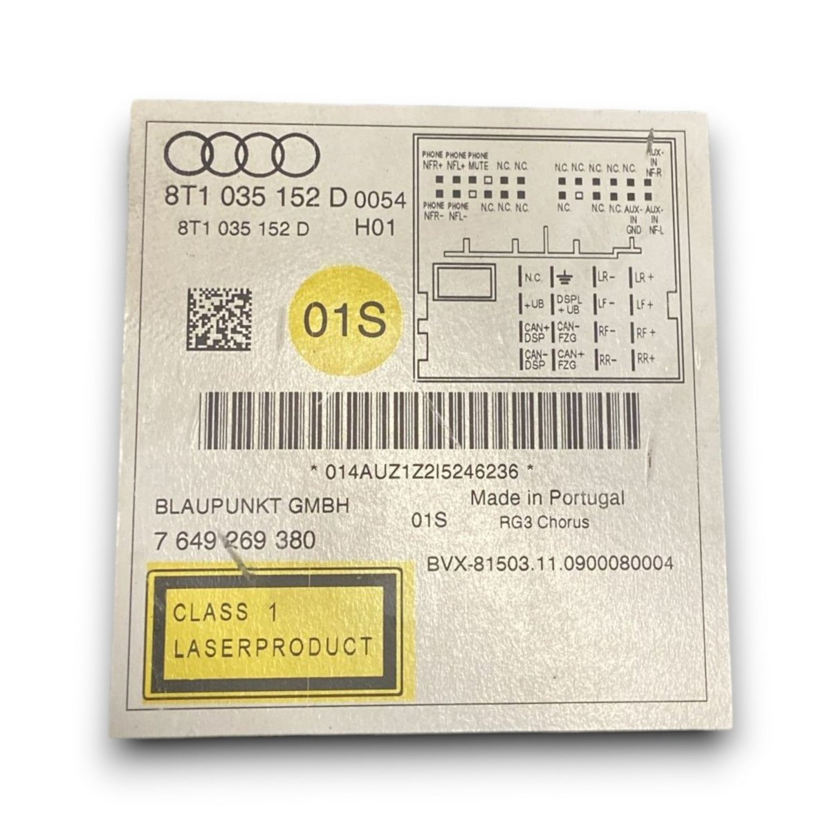 Stereo / autoradio Audi a4 b8 cod . 8t1035152 (2007 > 2017) - F&P CRASH SRL - Ricambi Usati