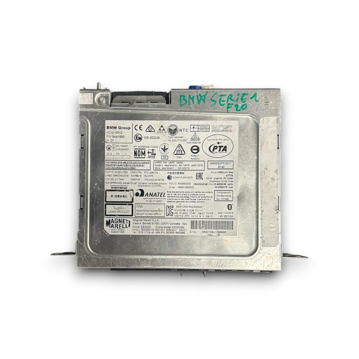 Stereo / autoradio bmw serie 1 f20 cod:9441865 (2011 > 2019) - F&P CRASH SRLS - Ricambi Usati
