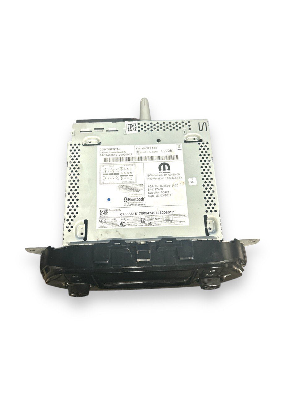 Stereo / Autoradio Fiat Tipo (2015 > ) cod.07356615170 - F&P CRASH SRLS - Ricambi Usati