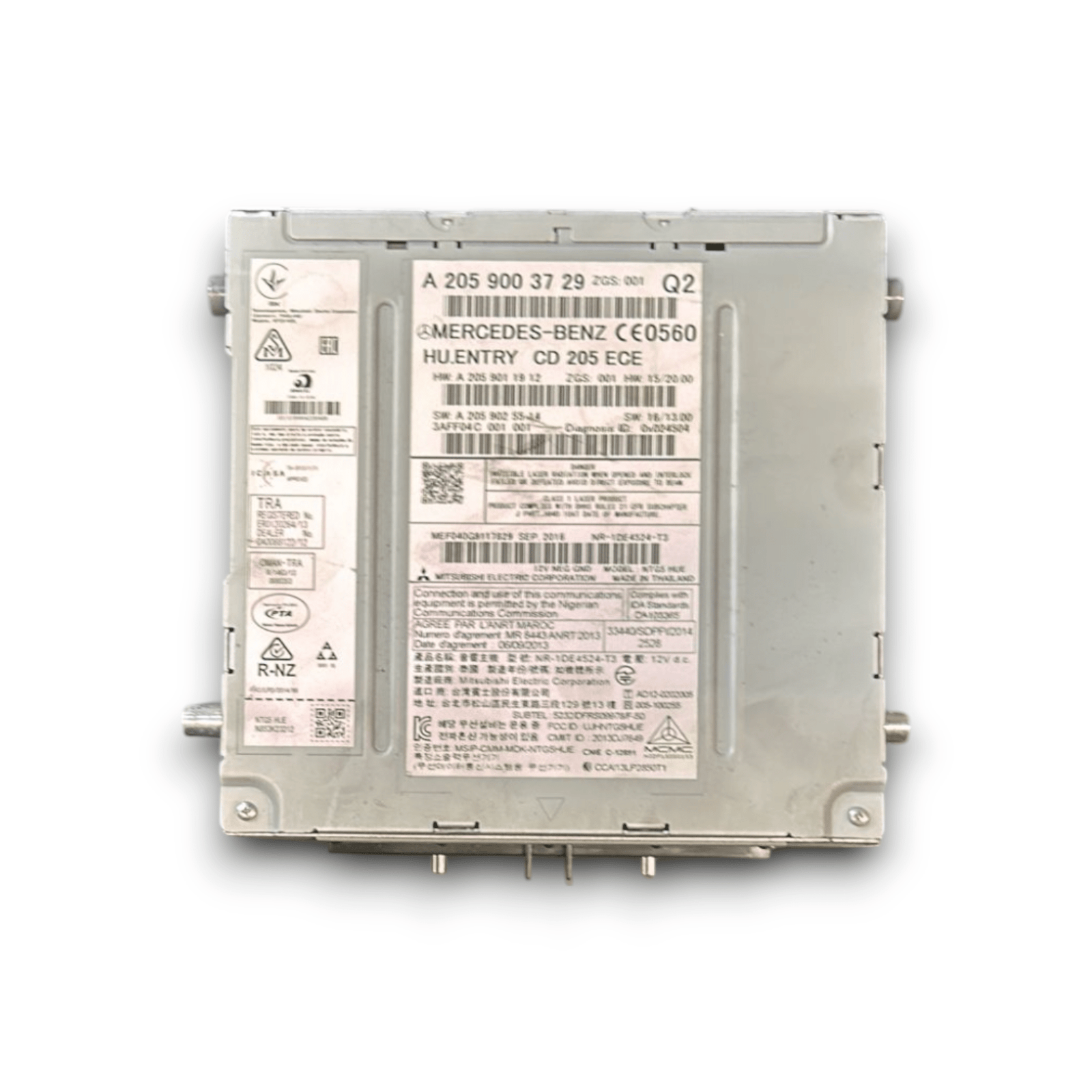 Stereo / Car radio Mercedes Benz Class C W205 (2014 > 2021) code:A2059003729 - F&P CRASH SRLS - Used Parts