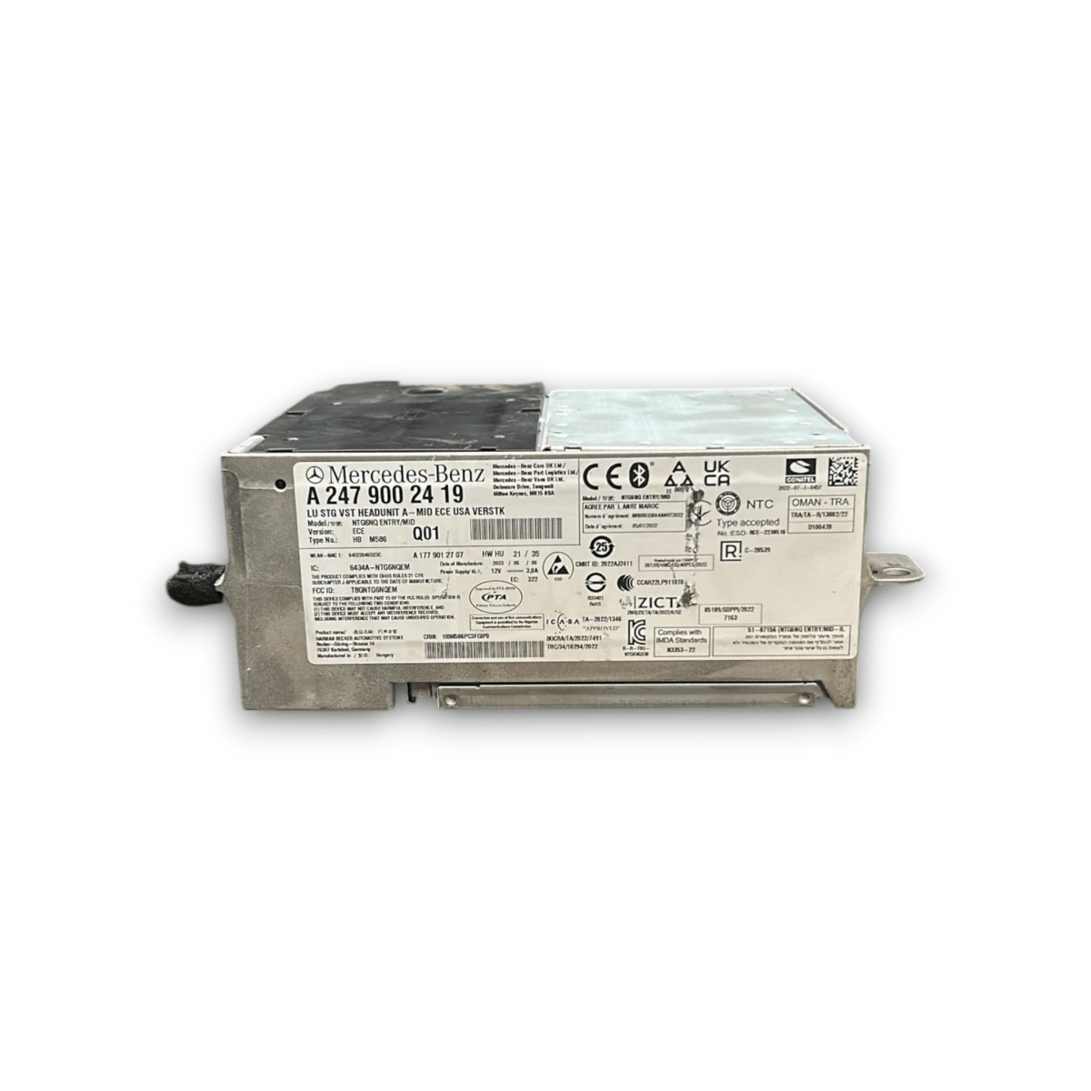 Stereo / autoradio mercedes cla c118 cod:a2479002419 (2019 > 2025) - F&amp;P CRASH SRL - Ricambi Usati