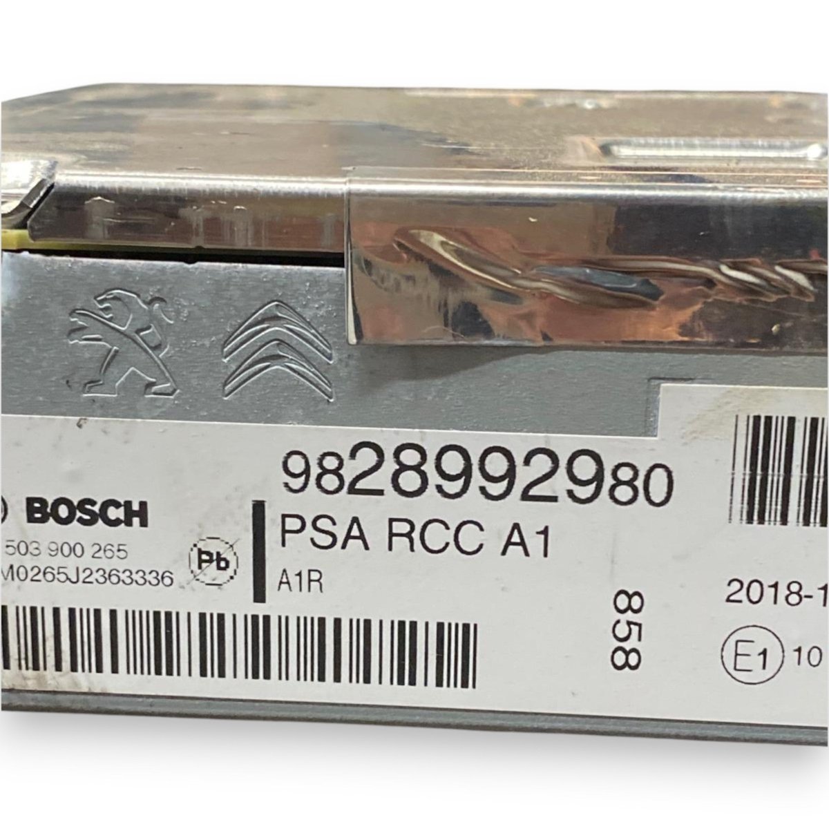 Stereo / autoradio Peugeot 208 (2012 - 2019) Cod: 9828992980 - F&P CRASH SRLS - Ricambi Usati