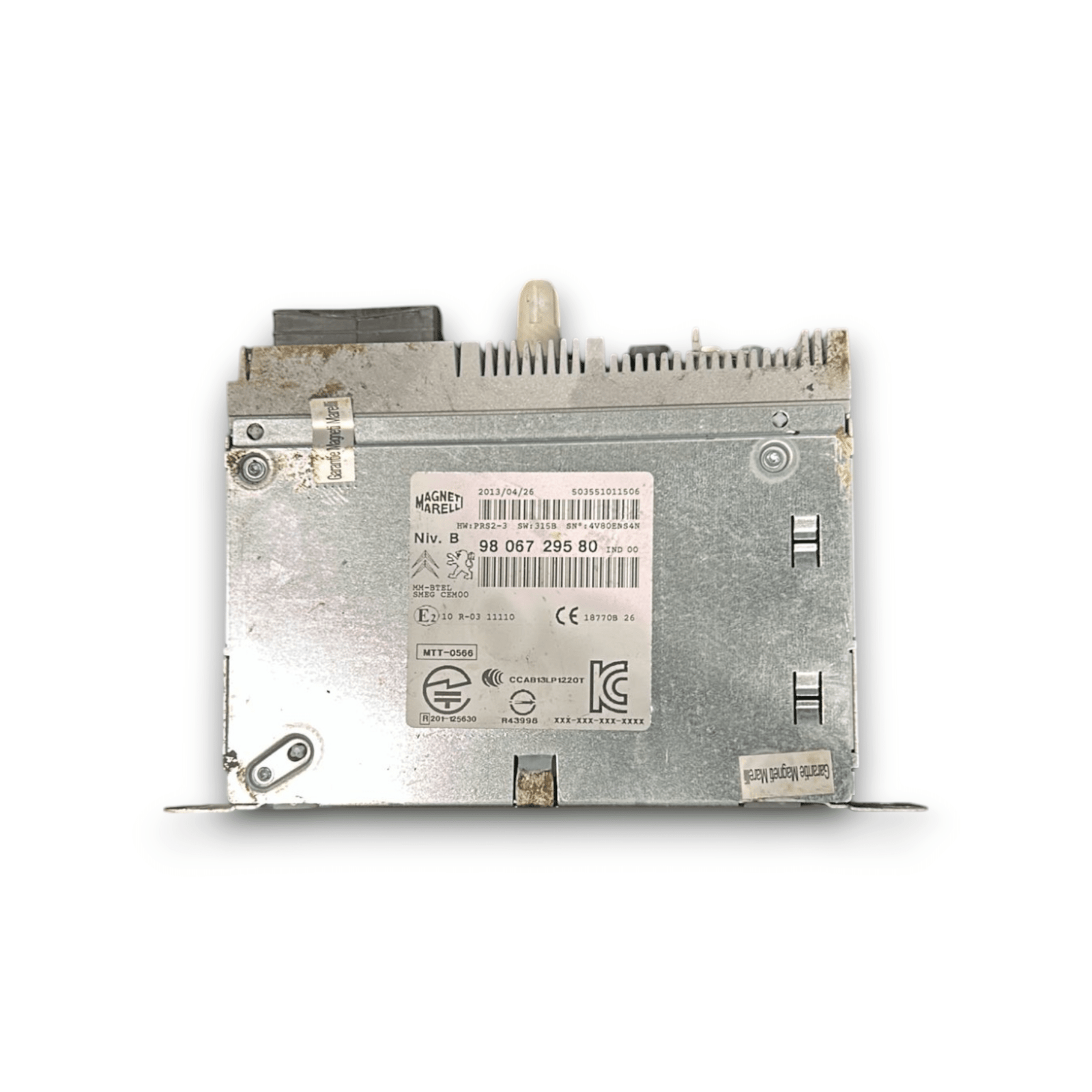 Stereo / Car radio Peugeot 208 (2012 > 2019) code:9806729580 - F&P CRASH SRLS - Used Parts