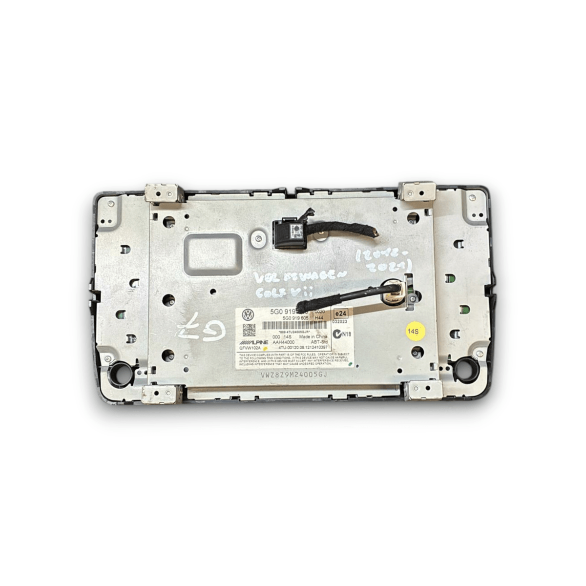 Stereo / autoradio volkswagen golf vii cod : 5g0919605 (2012 - 2021) - F&P CRASH SRL - Ricambi Usati