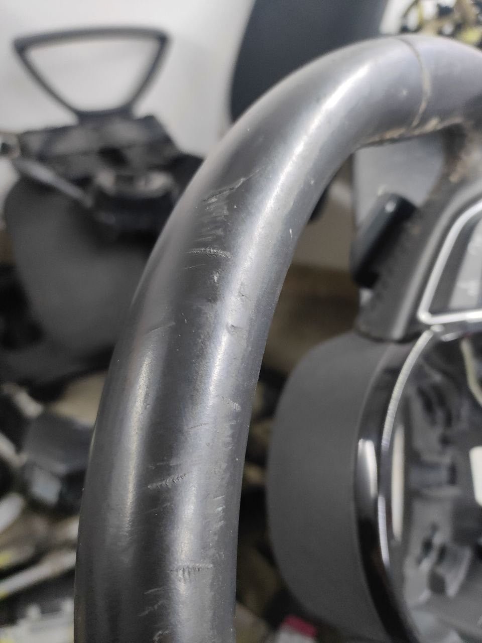 Sterzo volante Audi A3 1.6 tdi ( 8v1 - 2016 ) 1.6 tdi cod 8v0419091 ( con palette cambio ) - F&P CRASH SRLS - Ricambi Usati